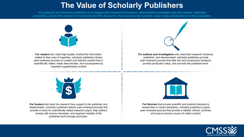 The Value of Scholarly Publishers