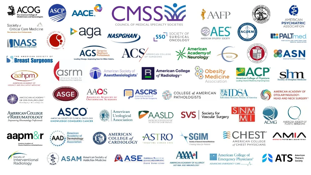 CMSS member society logos